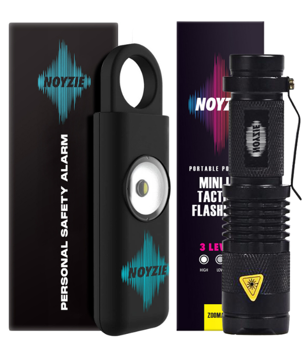 Noyzie Personal Safety Alarm & Tactical Torch