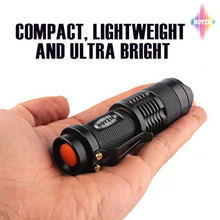 Load image into Gallery viewer, Noyzie Mini Metal Tactical Clip On Pocket Flashlight TWIN PACK
